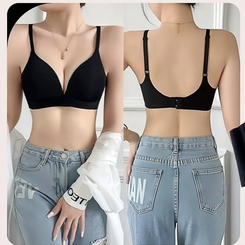 Japanese Style Seamless Push‑U - Bralette Wireless Soft recension och pris