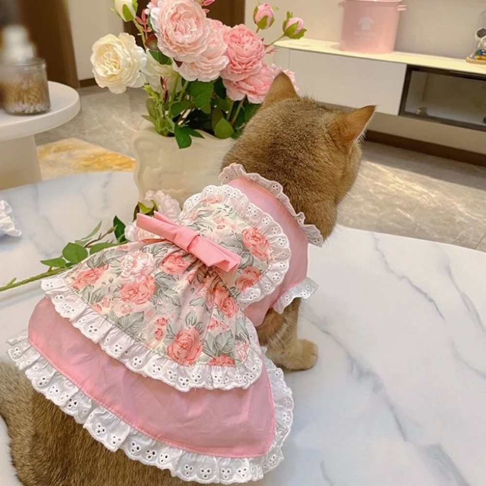 Pet Cute Apron Dress Lace Flor - Lace Teddy Lingerie recension och pris