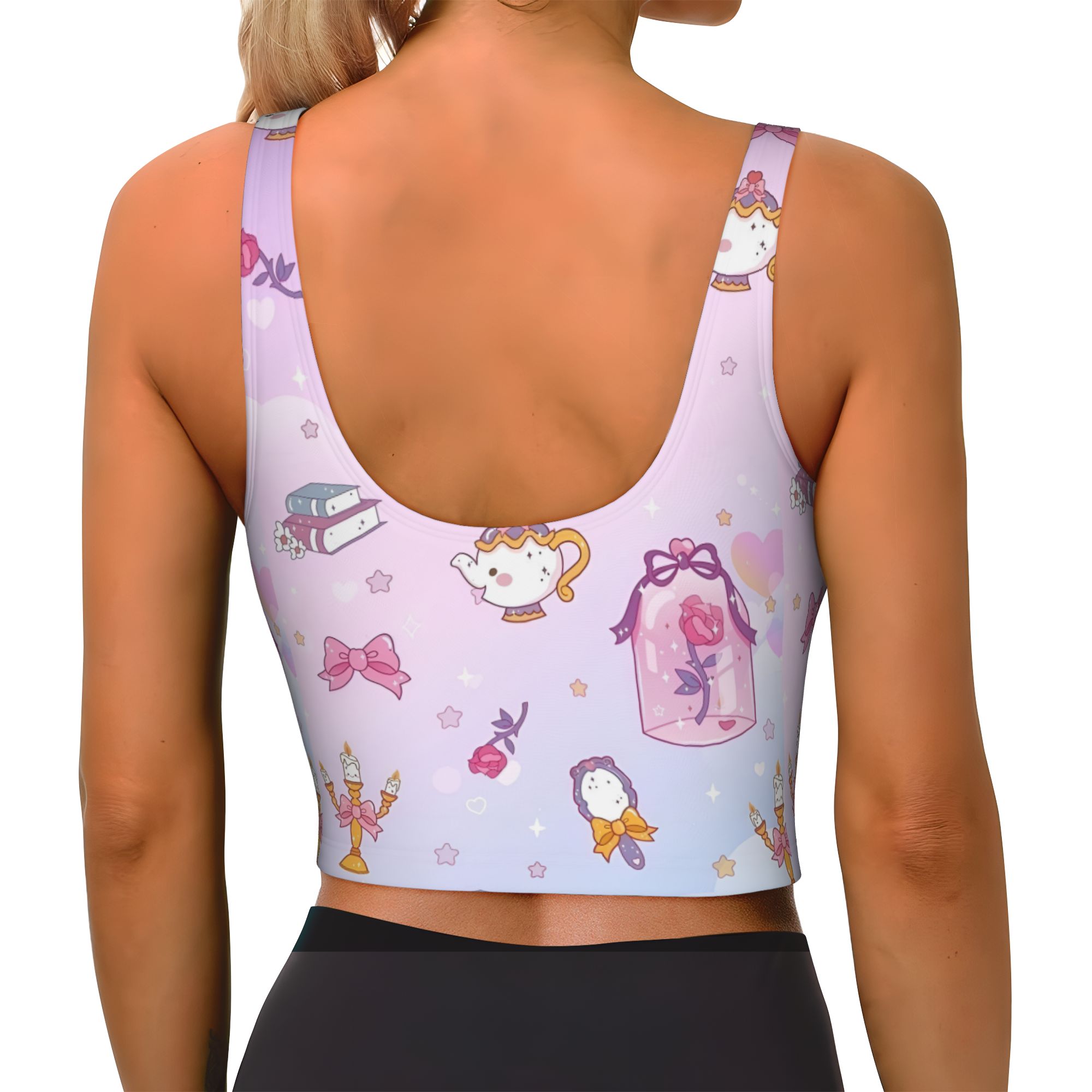 Custom Women Beautyes Anime Be - Sports Bra High Impact recension och pris
